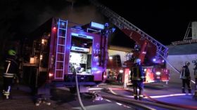 Feuer In Gleistal Agrar In Golmsdorf Bei Jena 0004